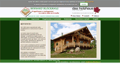 Desktop Screenshot of bernardblockhaus.it